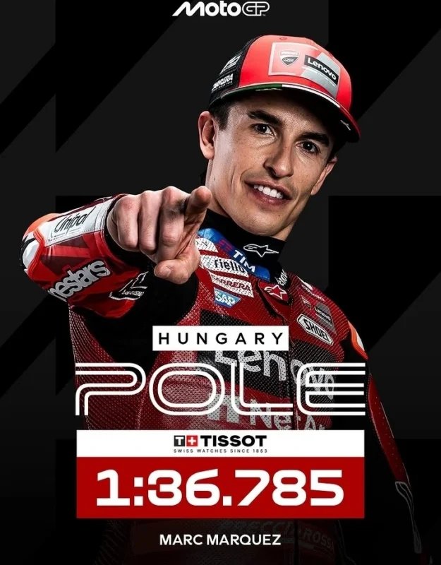 Marc Marquez Rebut Pole MotoGP Hungaria 2026 Meski Sempat Crash
