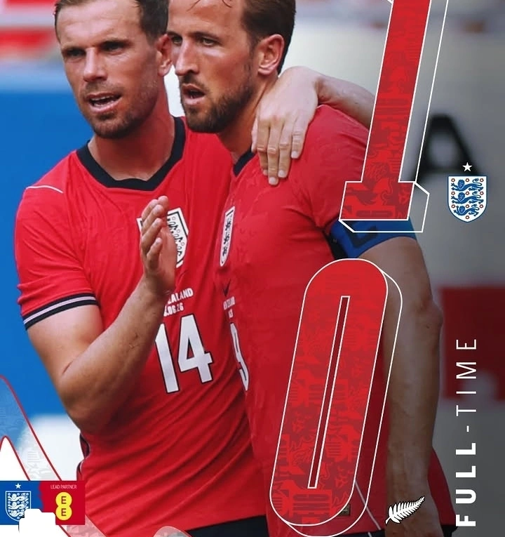 Harry Kane Bawa Inggris Kalahkan Selandia Baru 1-0