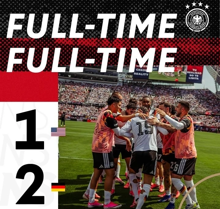 Jerman Kalahkan Amerika Serikat 2-1 Jelang Piala Dunia 2026