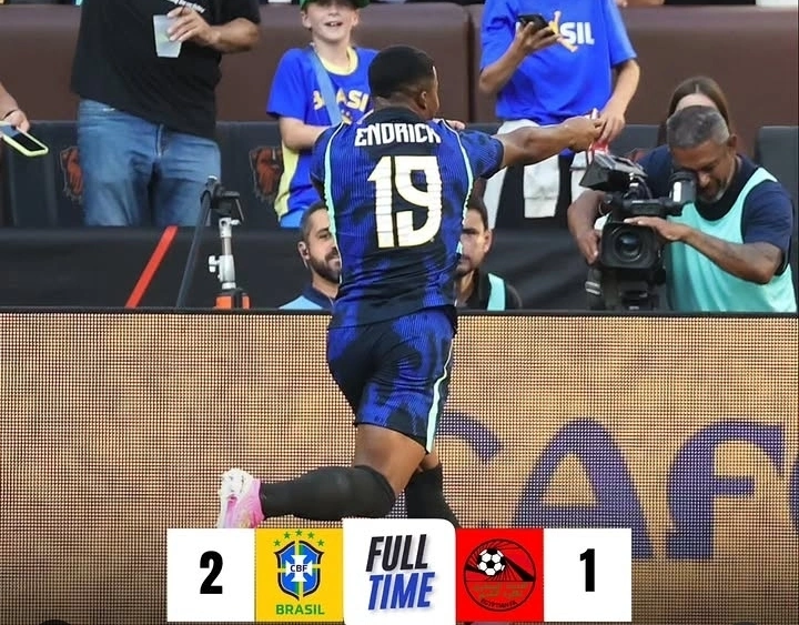 Brasil Kalahkan Mesir 2-1, Endrick Jadi Penentu Kemenangan