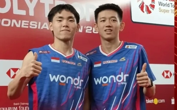 Raymond Indra/Nikolaus Joaquin Runner-up Indonesia Open 2026