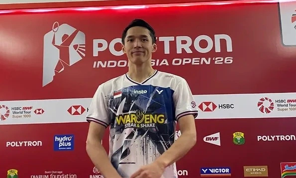 Jonatan Christie Runner-up Indonesia Open 2026, Victor Lai Jadi Juara