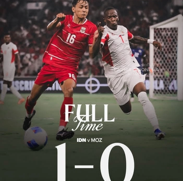 Indonesia vs Mozambik 1-0: Gol Ole Romeny Antar Garuda Menang