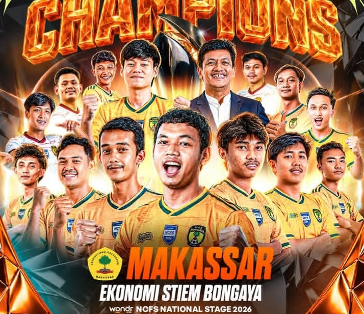 STIEM Bongaya Makassar Juara NCFS 2026 Usai Kalahkan STIE Indonesia Jakarta 3-2