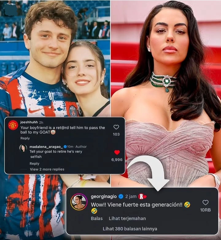 Georgina Rodriguez menjadi sorotan setelah diduga merespons unggahan viral soal Cristiano Ronaldo dan pacar Joao Neves yang disebut palsu