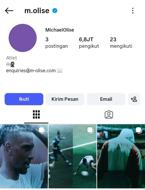 Michael Olise Viral Berkat Foto Layar TV di Instagram, Dukung Fotografer Tanpa Akreditasi