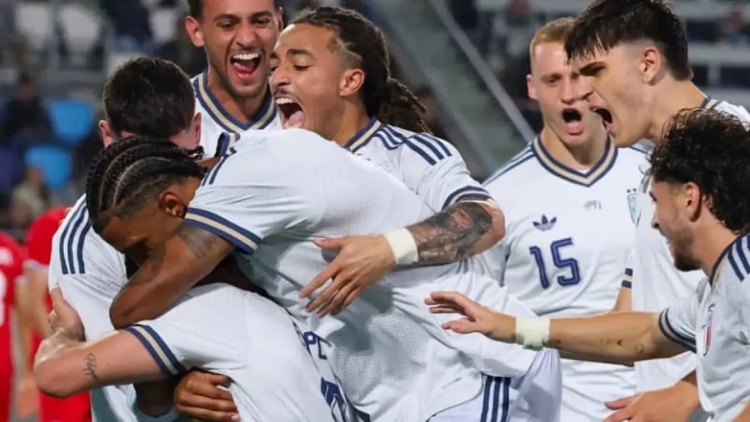 Timnas Italia mengalahkan Luksemburg 1-0 dalam laga uji coba FIFA Matchday