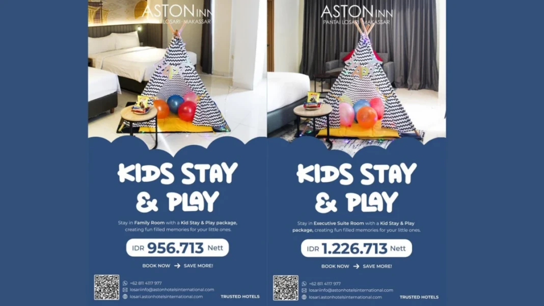 Promo family room Aston, Makassar.