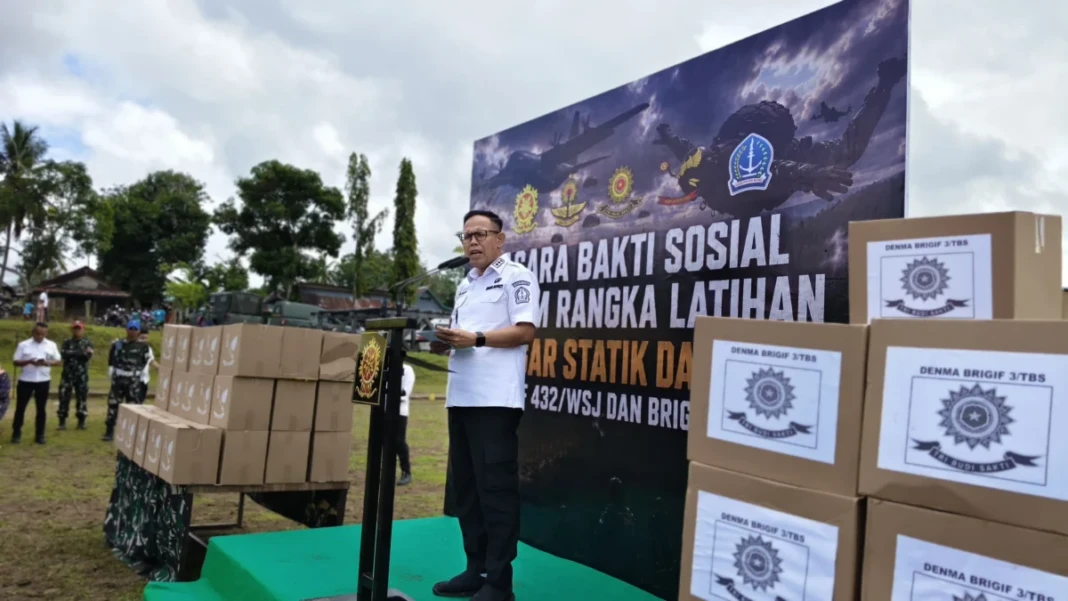 Wakil Bupati Bone Andi Akmal Pasluddin hadir menyaksikan kegiatan Latihan Terjun Penyegaran