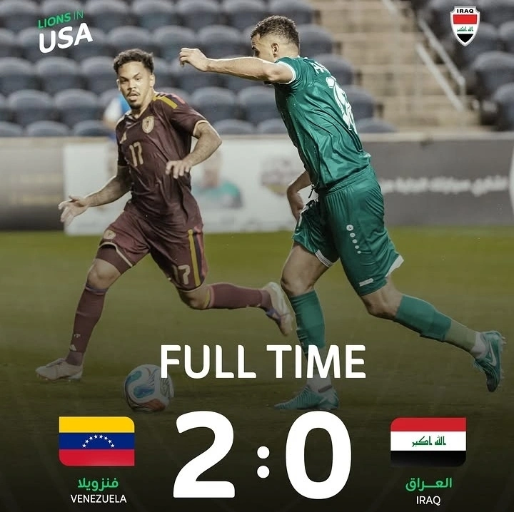 Hasil Irak vs Venezuela 0-2: Cásseres Jr dan Ramírez Bawa La Vinotinto Menang