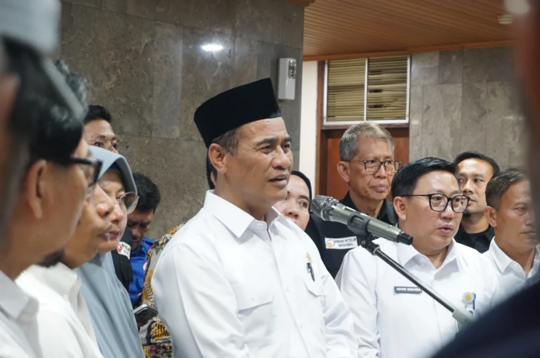 Mentan Amran Wajibkan HAP Telur Rp26.500 per Kg, Satgas Pangan Turun Kawal Harga