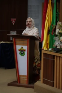 Dekan FK Unhas, Prof. Dr. dr. Haerani Rasyid, M.Kes, Sp.PD-KGH, Sp.GK