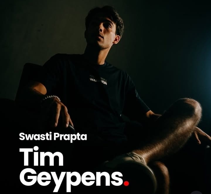 Tim Geypens dalam unggahan perkenalan resmi Bali United untuk musim 2026/2027.