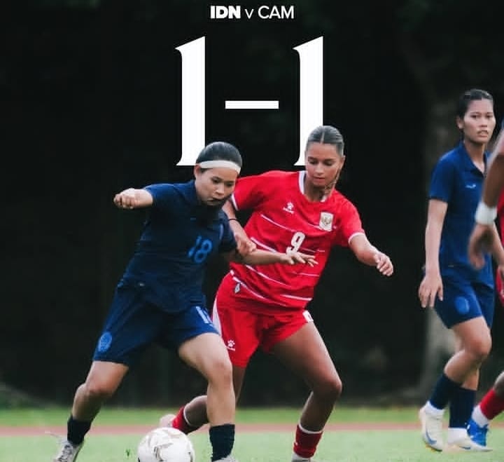 Timnas Putri Indonesia Ditahan Kamboja 1-1, Lolos ke Semifinal AFF Women's Cup 2026 sebagai Runner-up Grup B