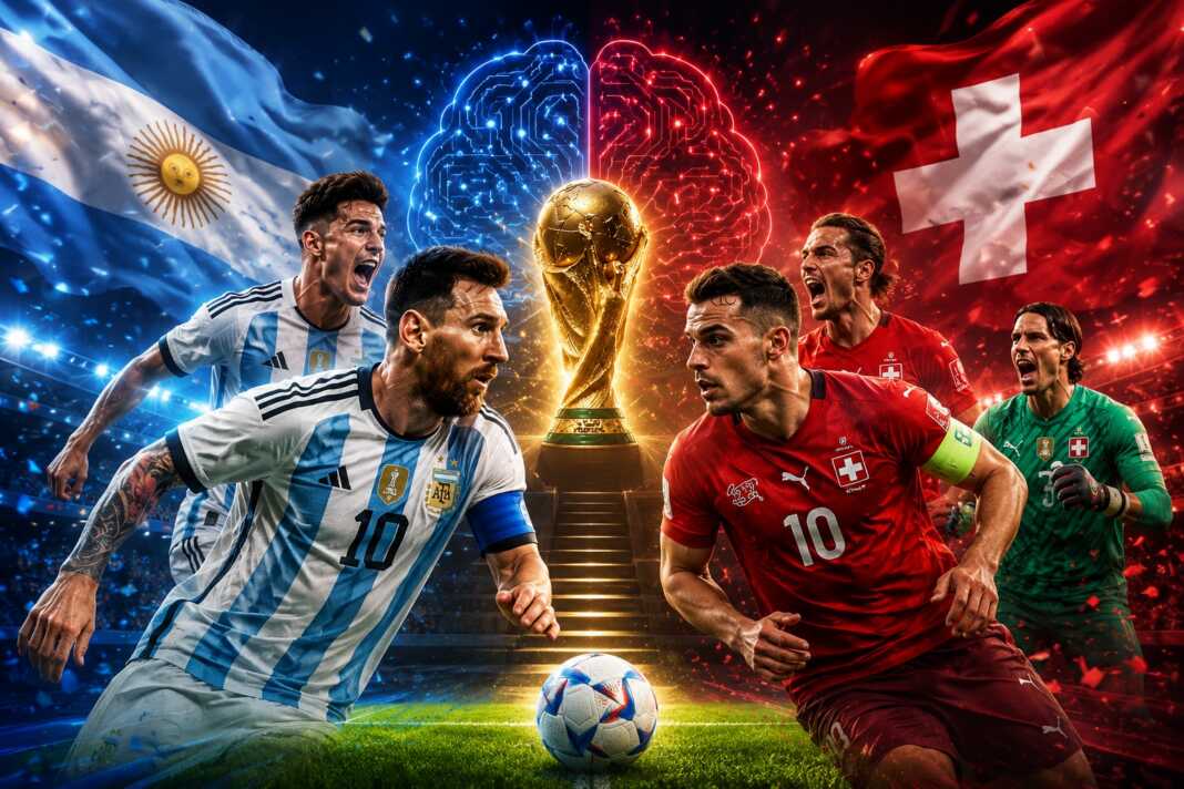 Argentina diunggulkan AI, namun Swiss siap menantang sejarah demi kejutan besar menuju semifinal Piala Dunia