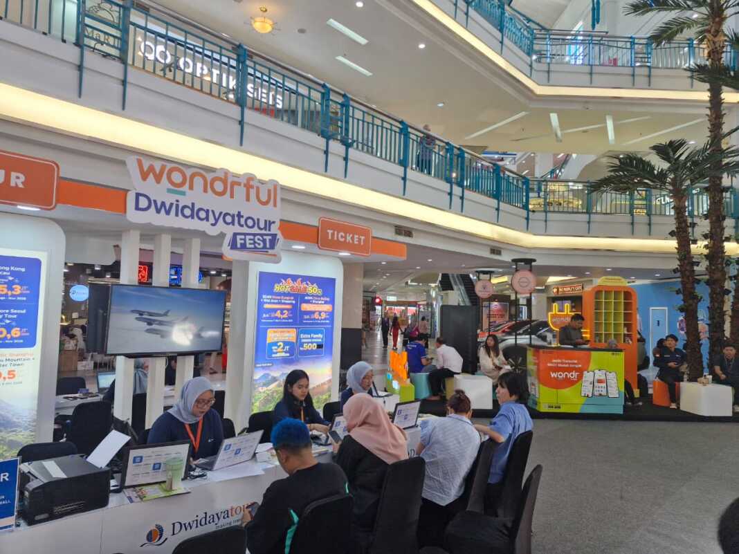 BNI Wondrful Dwidayatour di Mal Ratu Indah, Makassar, Jumat (17/7/2026).