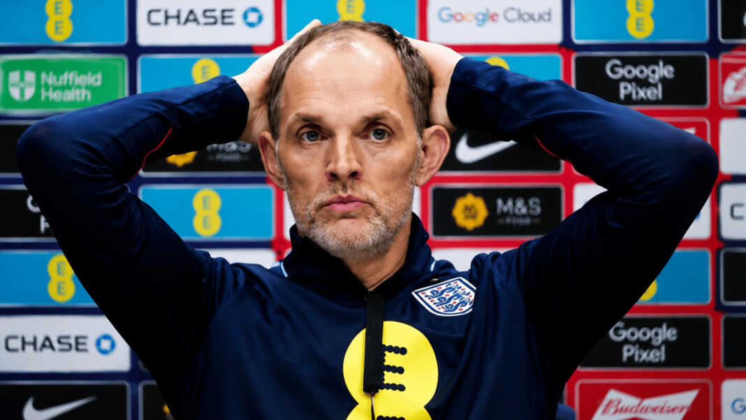 Thomas Tuchel hadapi kritik tajam akibat taktik defensif Inggris saat didepak Argentina.