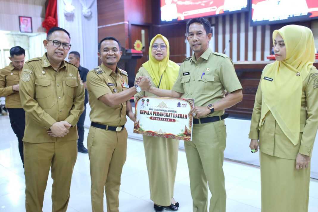 Dinas PSDA Bone meraih predikat Terbaik I dalam serapan anggaran dan pelaksanaan program Semester I 2026