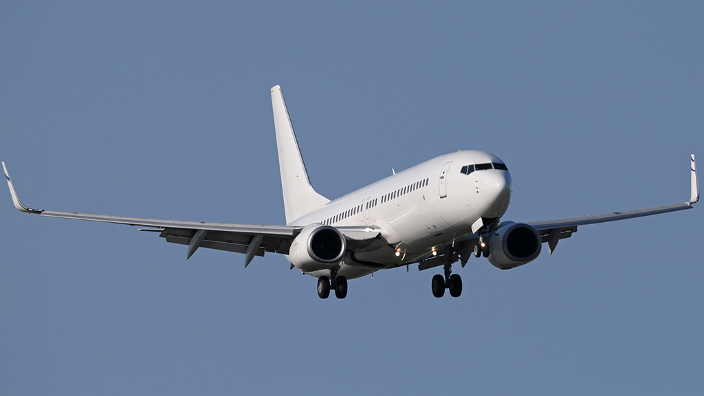 Ilustrasi pesawat boeing 737