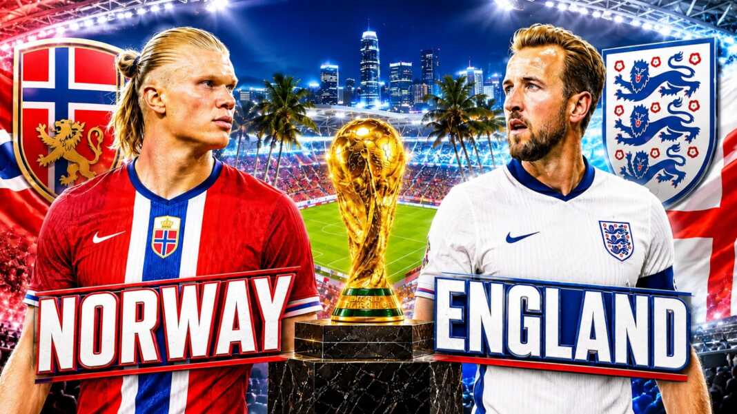 Inggris menghadapi Norwegia pada perempat final Piala Dunia 2026