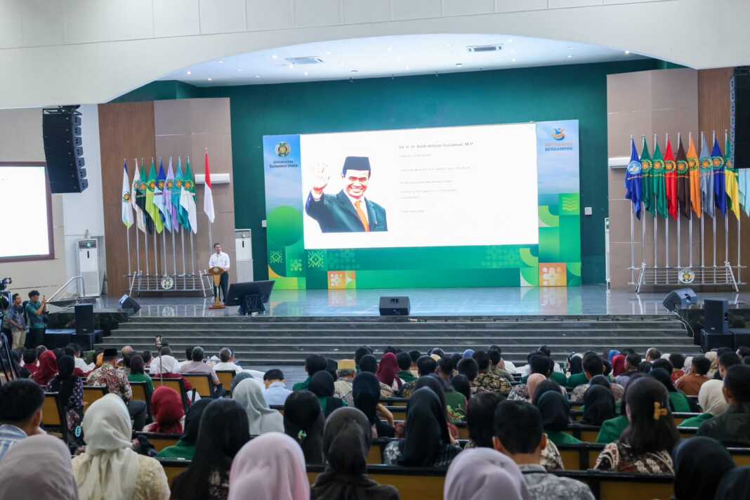 Menteri Pertanian Andi Amran Sulaiman mendorong Universitas Sumatera Utara menjadi pusat inovasi pertanian