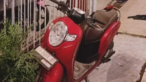 Motor jurnalis yang hilang.
