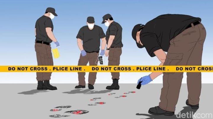 Olah TKP (Dok. Ilustrasi)