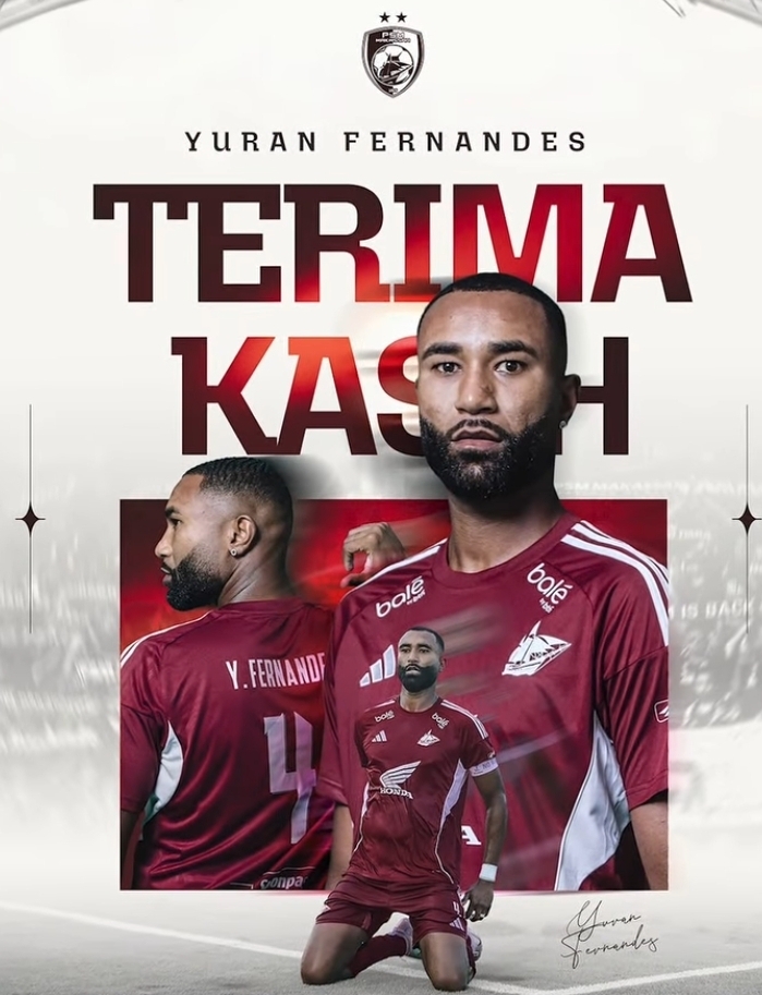 PSM Makassar resmi berpisah dengan Yuran Fernandes pada 6 Juli 2026. Bek asal Cabo Verde itu menutup empat musim di Juku Eja dengan 21 gol dari 133 penampilan dan peran besar dalam gelar Liga 1 2022/2023.