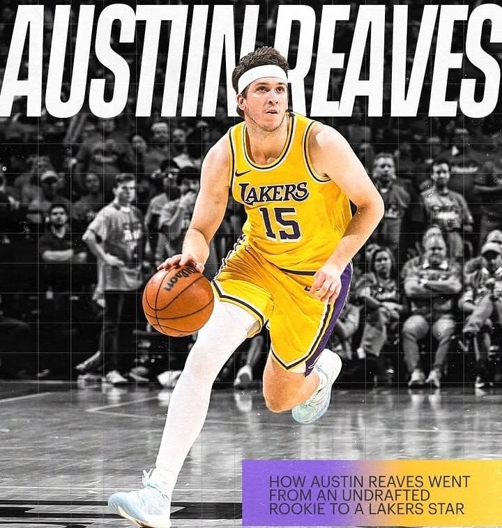 Austin Reaves resmi bertahan di Los Angeles Lakers lewat kontrak baru empat tahun setelah menutup musim 2025-2026 dengan rata-rata 23,3 poin per gim.
