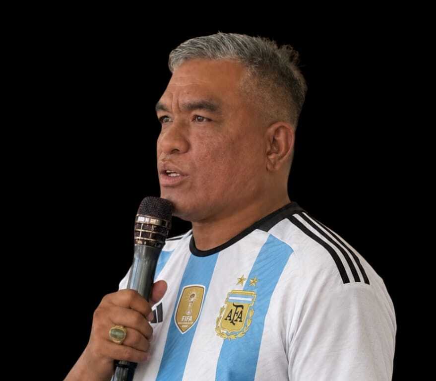 Ketua Fraksi Partai NasDem DPRD Bone yang juga Ketua Persatuan Bola Voli Seluruh Indonesia, Kabupaten Bone, H. Muslimin (HMS).