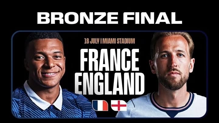 Prancis vs Inggris pada perebutan tempat ketiga Piala Dunia 2026 bukan laga biasa. Ada momen perpisahan Didier Deschamps dan duel Kylian Mbappe melawan Harry Kane dalam perburuan Golden Boot.