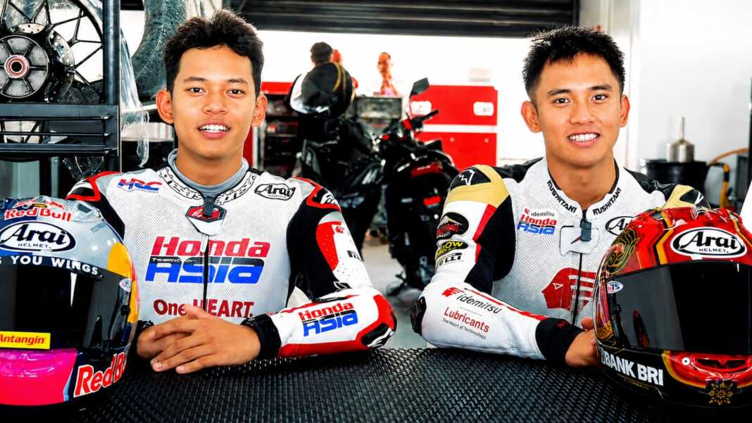 Veda Ega Pratama dan Mario Suryo Aji.