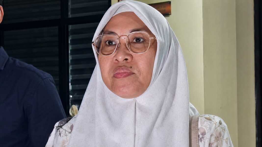 Bupati Gowa Sitti Husniah di Subdit Tindak Pidana Korupsi (Tipidkor) Ditreskrimsus Polda Sulawesi Selatan, Rabu (29/7/2026)