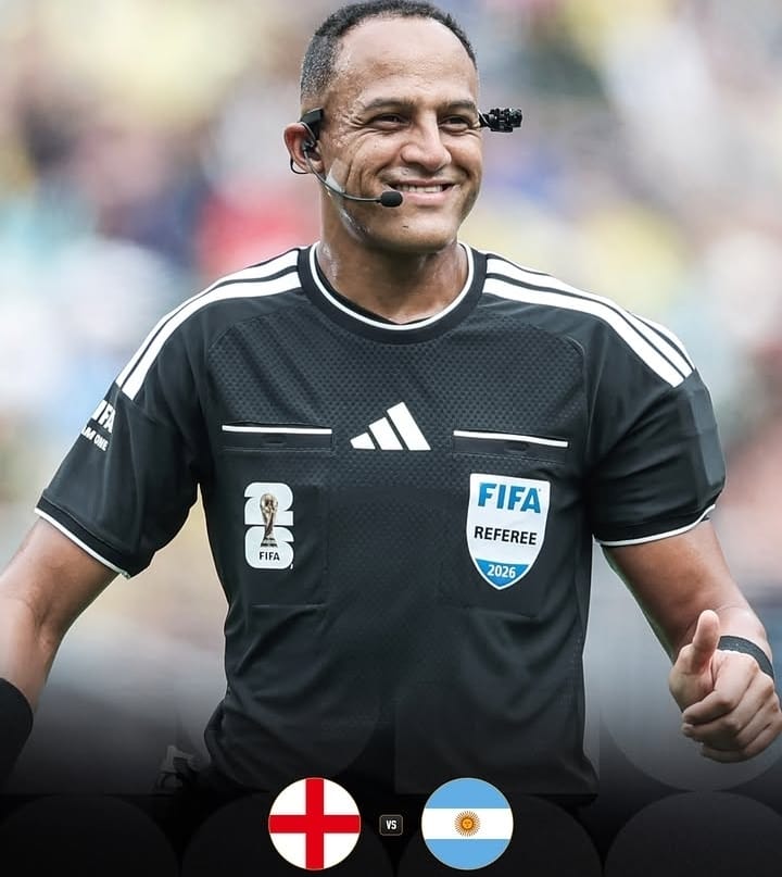Wasit Ismail Elfath ditunjuk FIFA memimpin semifinal Piala Dunia 2026 antara Inggris vs Argentina.