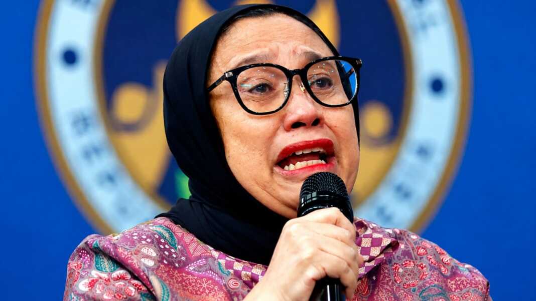 Nanik Sudaryati Deyang saat berbicara dalam sebuah acara Badan Gizi Nasional.