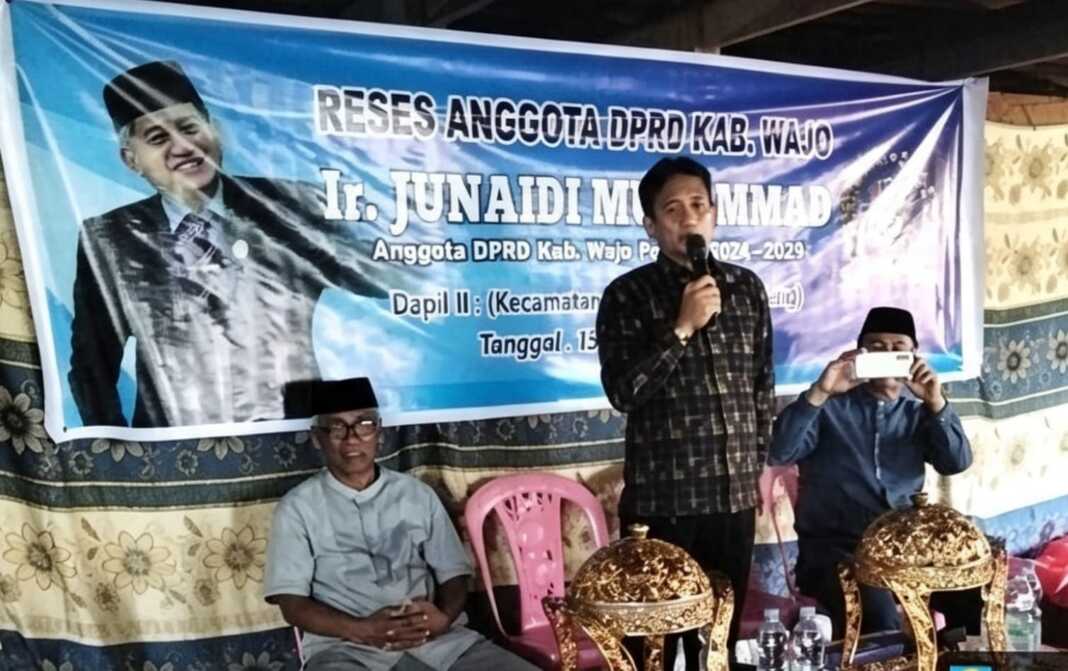 Dorong Produktivitas Pertanian di Wajo, Junaidi Muhammad Perjuangkan Program Listrik Masuk Sawah