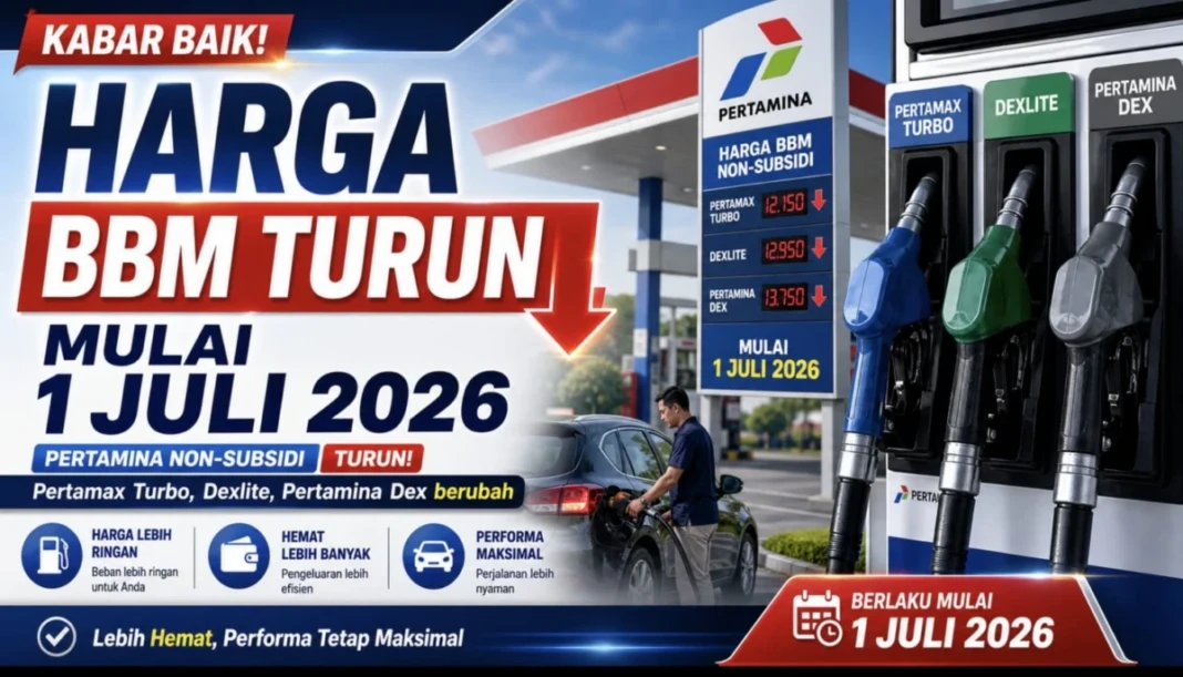 Harga BBM Turun