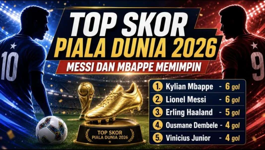 Pencetak Gol Terbanyak Piala Dunia 2026.