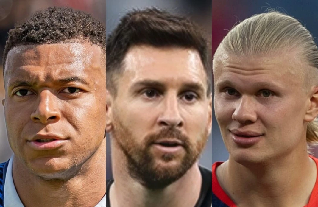 Mbappe, Messi, Haaland