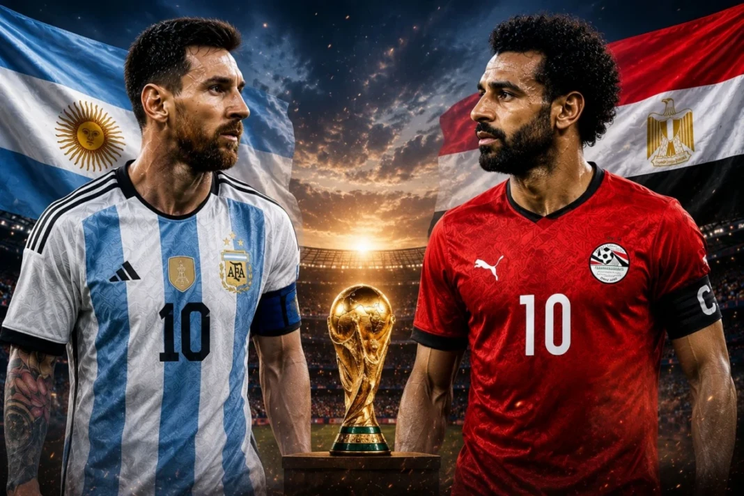 Lionel Messi dan Mohamed Salah akan bertemu di babak 16 besar Piala Dunia 2026