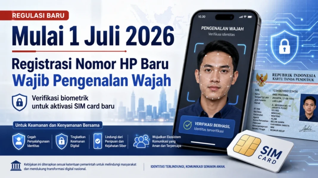 SIM Card pengenalan wajah