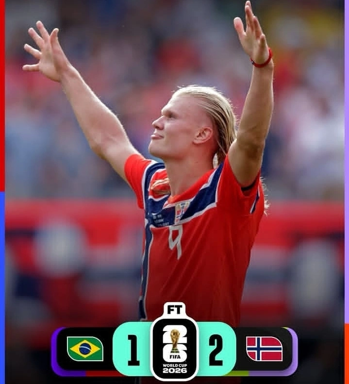 Norwegia Singkirkan Brasil 2-1, Erling Haaland Borong Dua Gol dan Antar ke Perempat Final Piala Dunia 2026