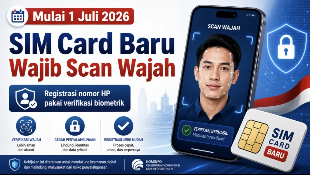 SIM CARD BARU PENGENALAN WAJAH
