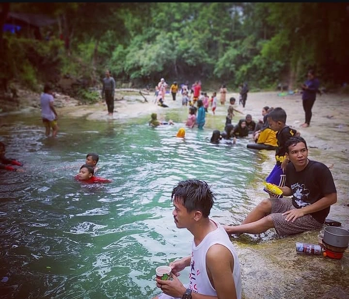 Sungai Lajoro di Desa Lemoape, Kabupaten Bone