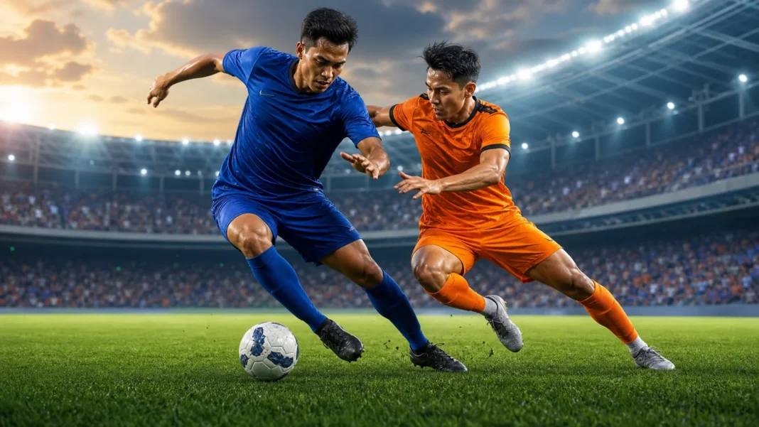 Ilustrasi duel Arema FC vs Tampines Rovers pada laga Piala Presiden 2026.