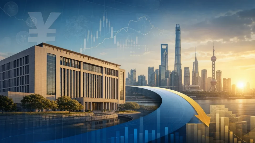 Ilustrasi ekonomi global tentang rencana Bank Dunia menghentikan pinjaman ke China pada 2031.
