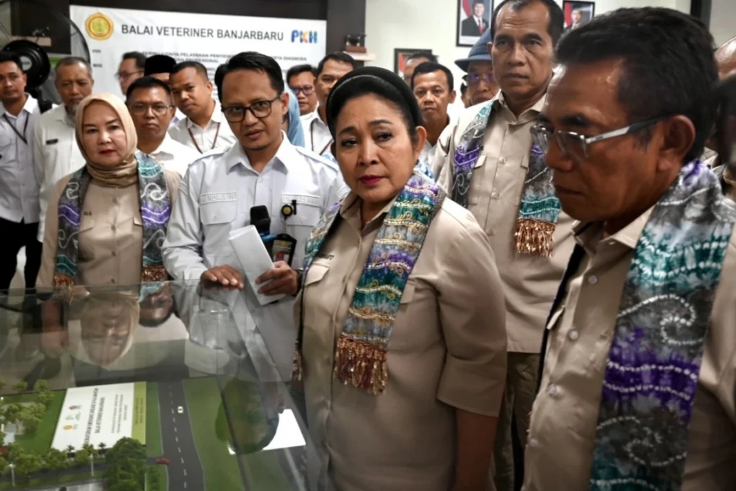 Titiek Soeharto memimpin kunjungan kerja spesifik Komisi IV DPR di Banjar Baru