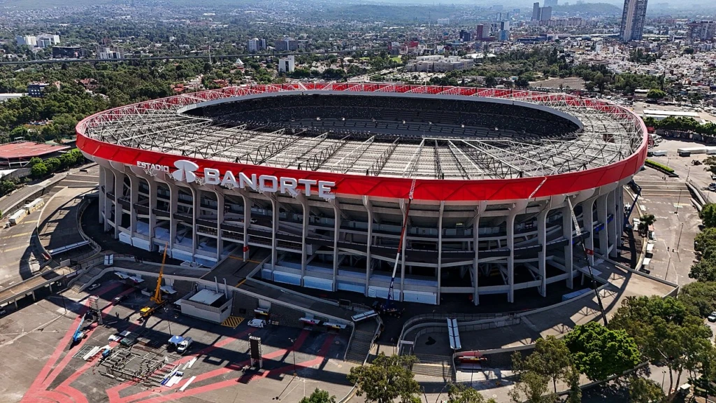 Estadio Azteca. dok/ist