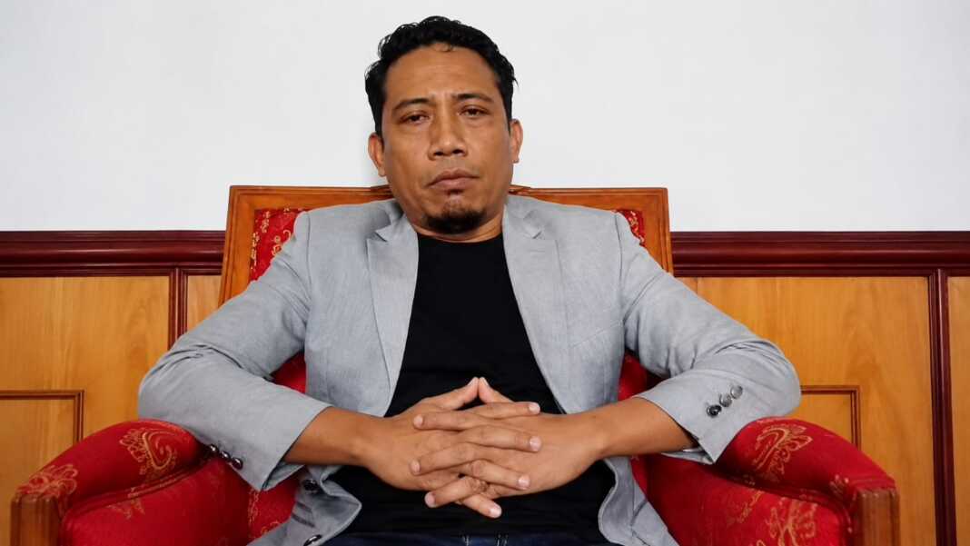 Muhammad Basri alias Basri K menyampaikan permintaan maaf dalam video yang beredar usai polemik yang menyeret nama Husniah Talenrang di Gowa.