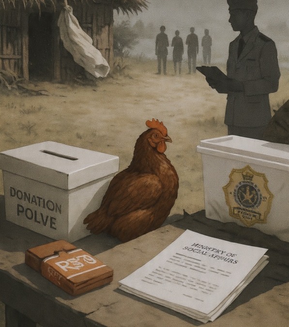 Ilustrasi kasus pencuri ayam di Bali, donasi 190 juta, dan pendampingan Kemensos